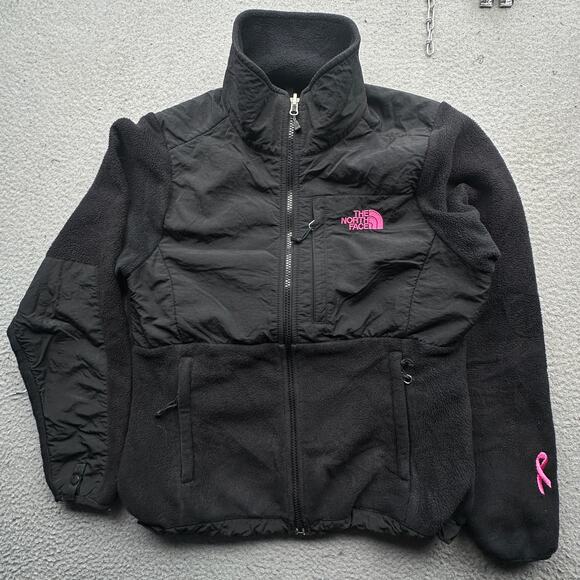 The North Face Breast Cancer Awareness Polartec Denali Jacket Womens Small - Picture 1 of 14